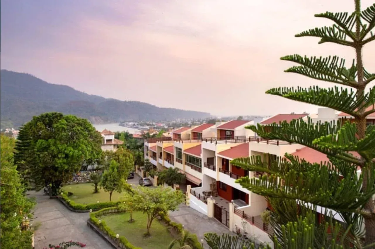 Simple guest accommodation at Avyukta Ayurveda in Rishikesh
